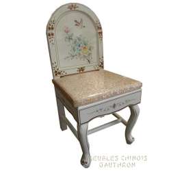 Chaise chinoise laquée...